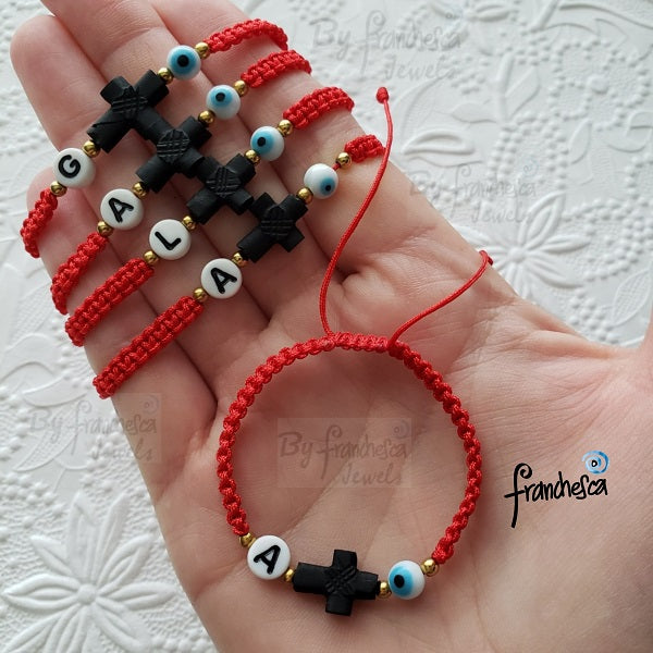 Baby Name Cross Protector For Baby And Children | Handmade jewelry by Franchesca Jewels