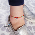 Fiji Anklet – M - 9 in | Handmade jewelry by Franchesca Jewels