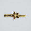 Lonely Flower Bracelet in Golden Plum, handwoven with Miyuki beads by Franchesca Jewels