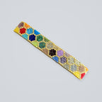 Mosaic Bloom Bracelet, handwoven with Miyuki beads by Franchesca Jewels