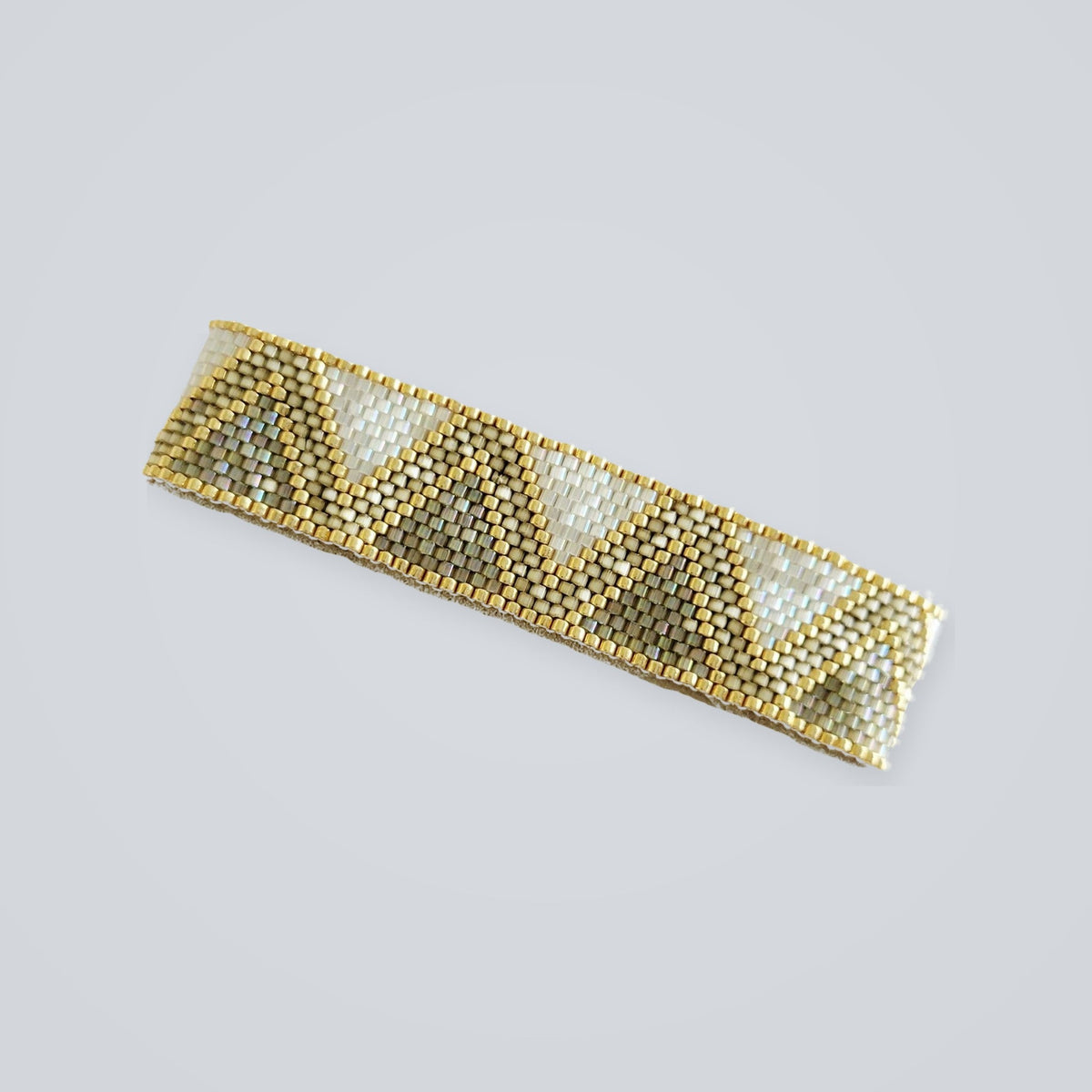 Radiance Allure Bracelet, handwoven with Miyuki beads by Franchesca Jewels