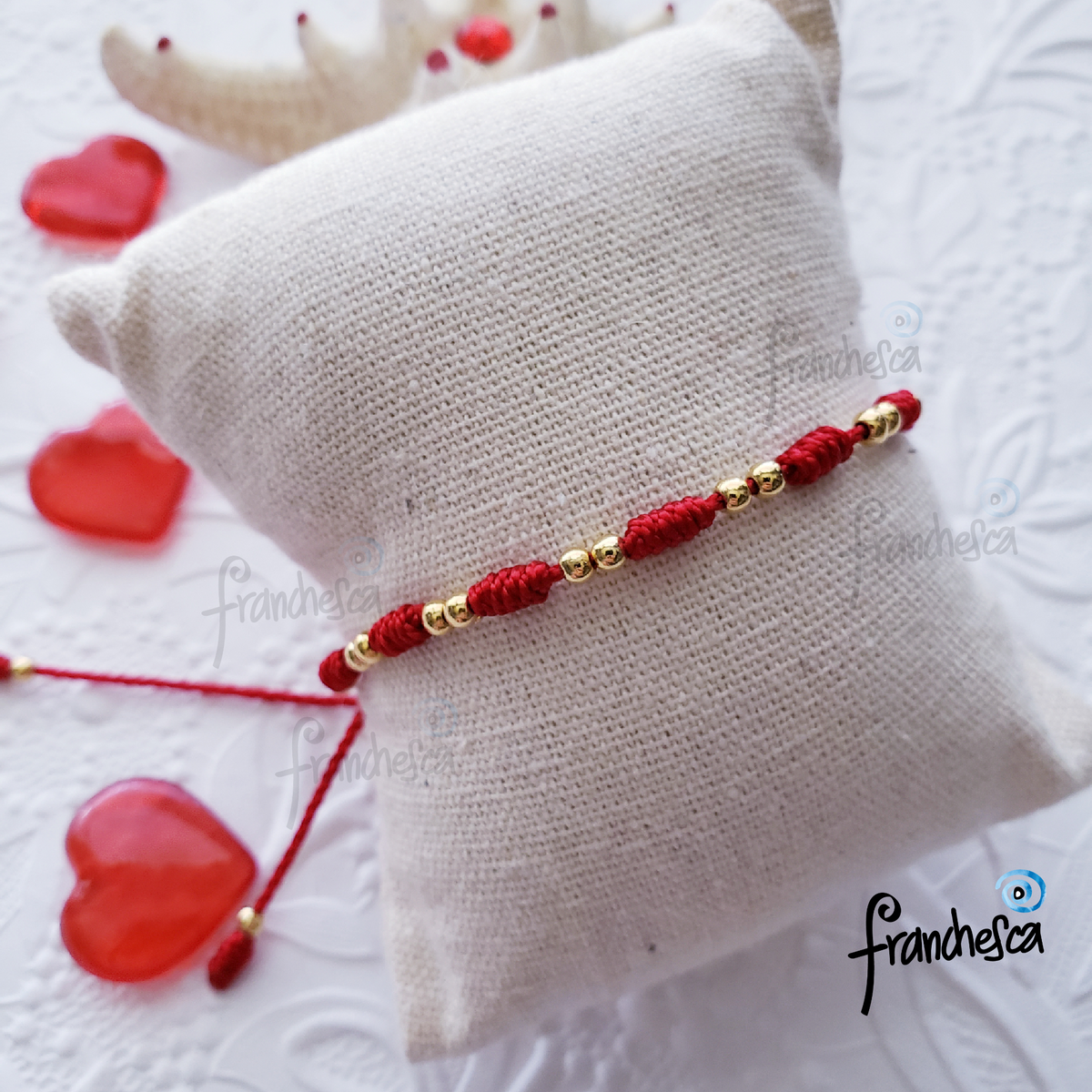 Golden Beads Bracelet | Handmade jewelry by Franchesca Jewels