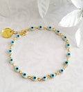 Ojitos Claros Bracelet | Handmade jewelry by Franchesca Jewels