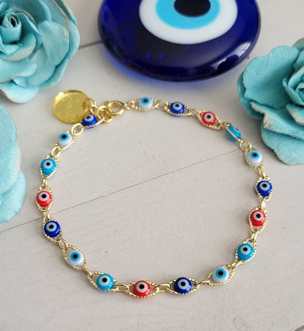 Ojitos Lindos Bracelet | Handmade jewelry by Franchesca Jewels