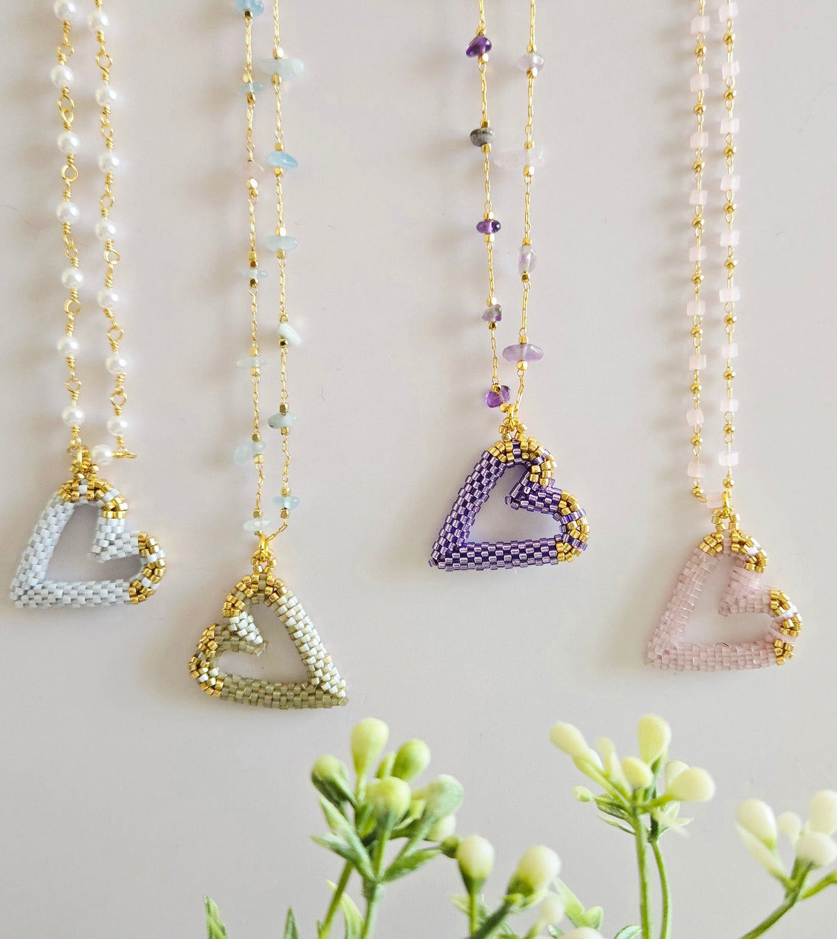 Perfect Heart Necklace | Handmade jewelry by Franchesca Jewels