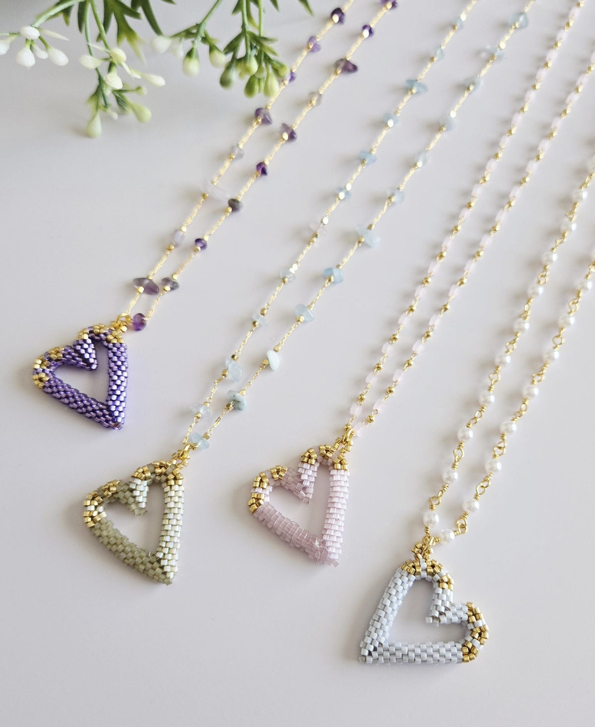 Perfect Heart Necklace | Handmade jewelry by Franchesca Jewels