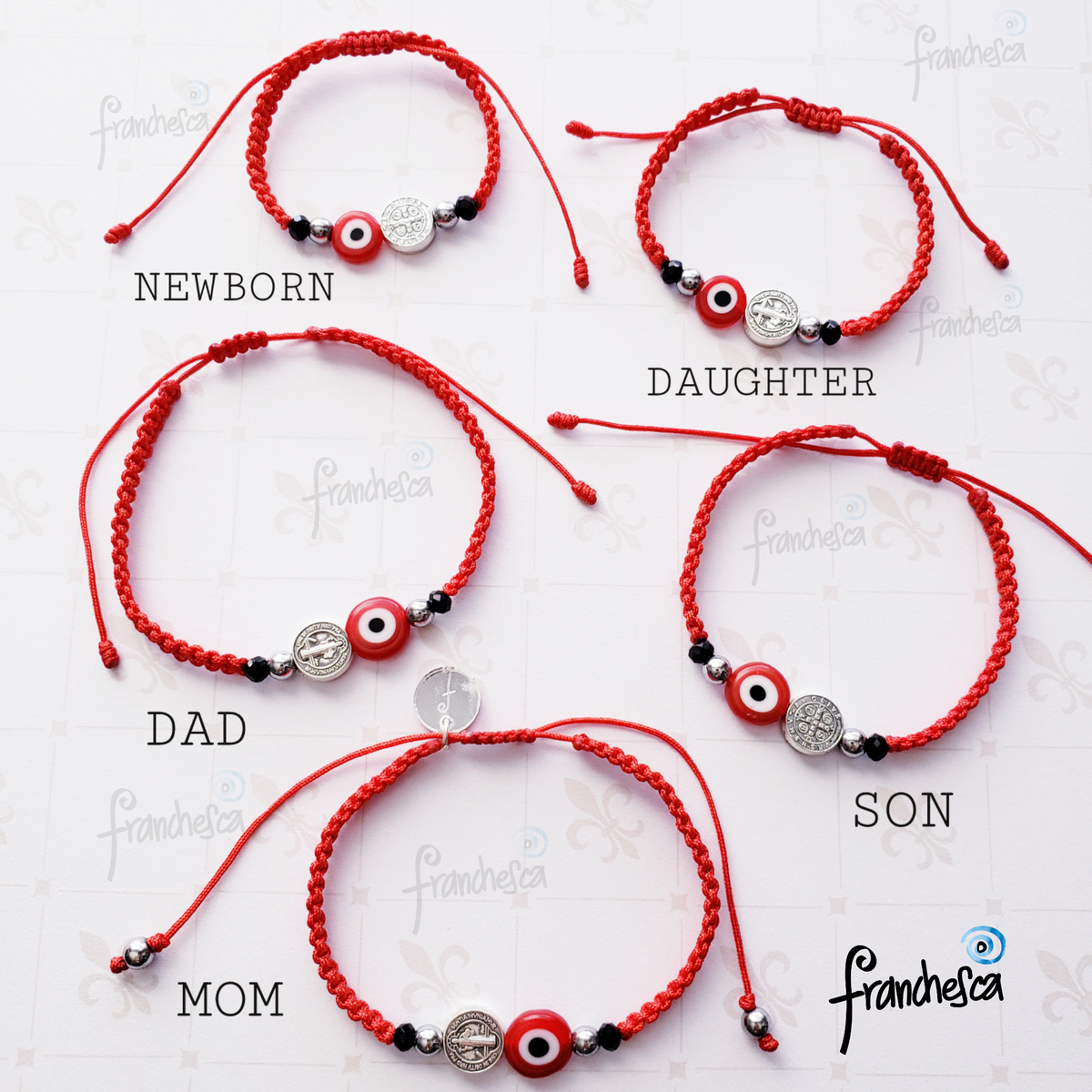 Protector San Benito For Adult Bracelet | Handmade jewelry by Franchesca Jewels