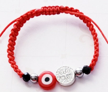 Protector San Benito For Children Bracelet | Handmade jewelry by Franchesca Jewels
