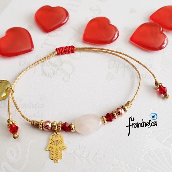 Ruby Rose Bracelet | Handmade jewelry by Franchesca Jewels